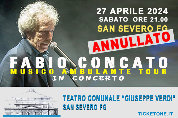 Concerto Teatro Verdi San Severo FG annullato